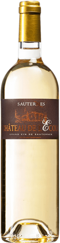 Бесплатная доставка | Белое вино Château de l'École Château de L'Ecole A.O.C. Sauternes Бордо Франция Sauvignon White, Sémillon, Muscadelle 75 cl