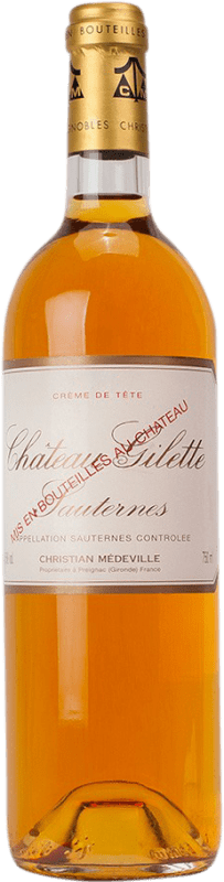 Envoi gratuit | Vin blanc Gonet-Médeville Château Gilette Crême de Tête 1981 A.O.C. Bordeaux Bordeaux France Sauvignon Blanc, Sémillon 75 cl