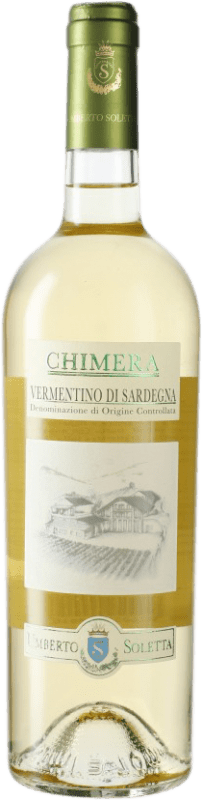 17,95 € Бесплатная доставка | Белое вино Tenuta Soletta Chimera I.G.T. Sardegna