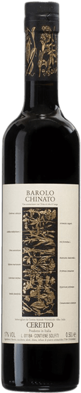 Envoi gratuit | Vermouth Ceretto Chinato Rosso D.O.C.G. Barolo Piémont Italie Bouteille Medium 50 cl