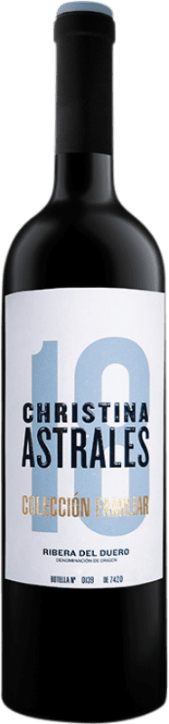 38,95 € Free Shipping | Red wine Astrales Christina D.O. Ribera del Duero