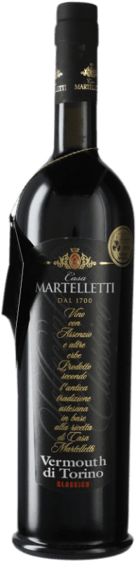 免费送货 | 苦艾酒 Martelleti 经典, Rosso — 红 意大利 70 cl