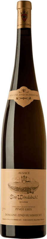 222,95 € Kostenloser Versand | Weißwein Zind Humbrecht Clos Windsbuhl A.O.C. Alsace Jeroboam-Doppelmagnum Flasche 3 L