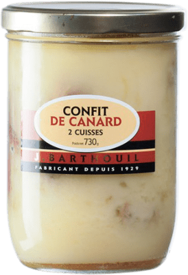 送料無料 | フォアグラとパテ J. Barthouil Confit de Canard 2 Cuisses フランス