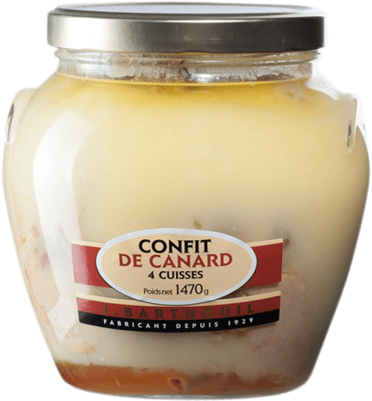 免费送货 | 鹅肝和肉酱 J. Barthouil Confit de Canard 4 Cuisses 法国 免费送货 | 鹅肝和肉酱 J. Barthouil Confit de Canard 4 Cuisses 法国