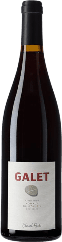 Free Shipping | Red wine Clusel-Roch Galet Coteaux du Lyonnais Rouge France 75 cl