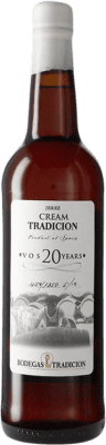 免费送货 | 强化酒 Tradición Cream V.O.S. Vinum Optimum Signatum Very Old Sherry D.O. Jerez-Xérès-Sherry 安达卢西亚 西班牙 Palomino Fino, Pedro Ximénez 75 cl