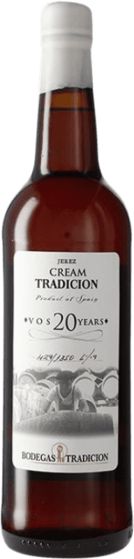 Envoi gratuit | Vin fortifié Tradición Cream V.O.S. Vinum Optimum Signatum Very Old Sherry D.O. Jerez-Xérès-Sherry Andalousie Espagne Palomino Fino, Pedro Ximénez 75 cl