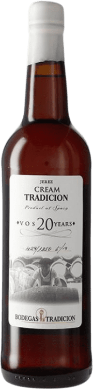 Бесплатная доставка | Креплёное вино Tradición Cream Vinum Optimum Signatum Very Old Sherry VOS D.O. Jerez-Xérès-Sherry Андалусия Испания Palomino Fino, Pedro Ximénez 75 cl