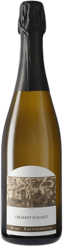 Free Shipping | White sparkling Marc Kreydenweiss A.O.C. Crémant d'Alsace Alsace France 75 cl