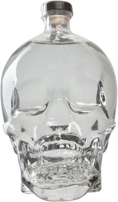 344,95 € Envio grátis | Vodka Brockmans Crystal Head Calavera — Caveira Garrafa Jeroboam-Duplo Magnum 3 L Vodka Brockmans Crystal Head Calavera — Caveira 3 L