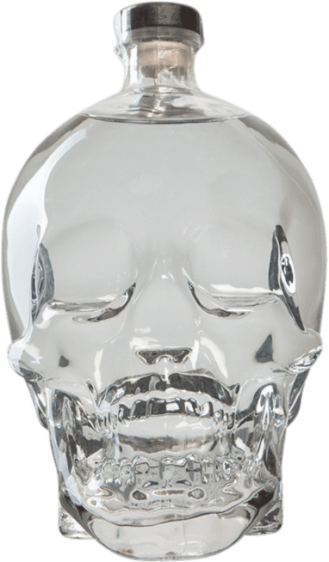 372,95 € Envio grátis | Vodka Brockmans Crystal Head Garrafa Jéroboam-Duplo Magnum 3 L