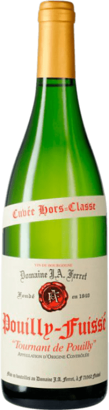 Free Shipping | White wine J.A. Ferret Cuvée Hors-Classe Tournant de Pouilly A.O.C. Pouilly-Fuissé Burgundy France Chardonnay 75 cl