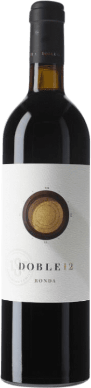 Free Shipping | Red wine Chinchilla Doble Doce D.O. Sierras de Málaga Spain Merlot, Cabernet Sauvignon 75 cl