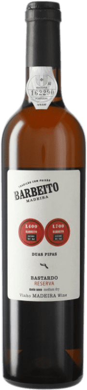 免费送货 | 甜酒 Barbeito Duas Pipas I.G. Madeira 马德拉 葡萄牙 Bastardo 瓶子 Medium 50 cl