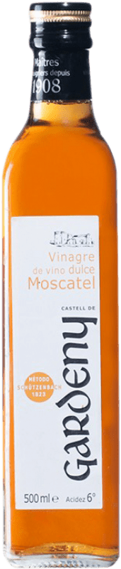 Envio grátis | Vinagre Castell Gardeny Dulce — Doce Catalunha Espanha Moscatel Garrafa Medium 50 cl