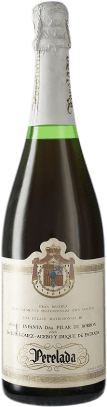 175,95 € Kostenloser Versand | Weißer Sekt Perelada & Chivite Edición Especial Pilar de Borbon & G. Acebo D.O. Cava