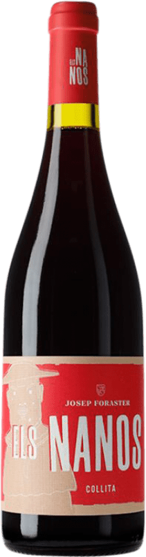 6,95 € | Red wine Josep Foraster Els Nanos Collita D.O. Conca de Barberà Catalonia Spain Tempranillo, Cabernet Sauvignon, Trepat 75 cl