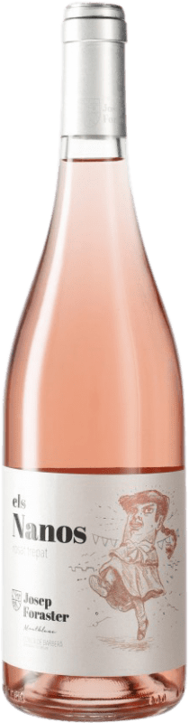 6,95 € Free Shipping | Rosé wine Josep Foraster Els Nanos Rosat D.O. Conca de Barberà Catalonia Spain Trepat Bottle 75 cl