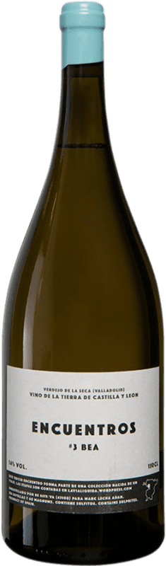 Envoi gratuit | Vin blanc Marc Lecha Encuentros 3 Bea de la Seca Espagne Verdejo Bouteille Magnum 1,5 L