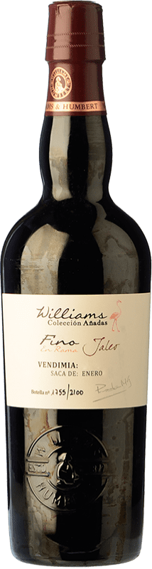 Free Shipping | Fortified wine Williams & Humbert Fino en Rama Jaleo D.O. Jerez-Xérès-Sherry Andalusia Spain Palomino Fino Medium Bottle 50 cl