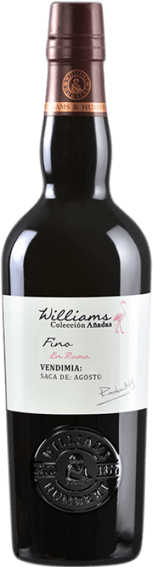 Envio grátis | Vinho fortificado Williams & Humbert Fino en Rama Colección Añadas D.O. Jerez-Xérès-Sherry Andaluzia Espanha Palomino Fino Garrafa Medium 50 cl