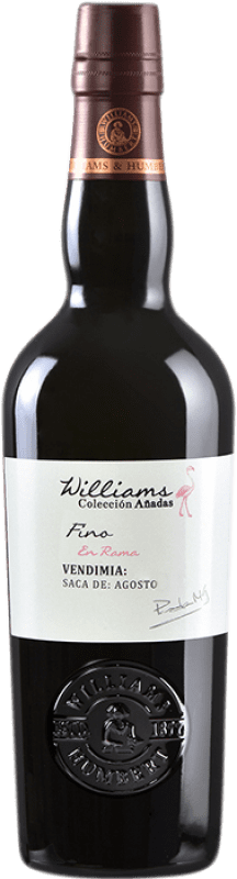 Envio grátis | Vinho Generoso Fortificado Williams & Humbert Fino en Rama Colección Añadas D.O. Jerez-Xérès-Sherry Andaluzia Espanha Palomino Fino Garrafa Medium 50 cl