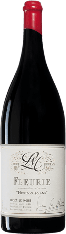 Free Shipping | Red wine Lucien Le Moine Fleurie Horizon 50 Ans A.O.C. Côte de Beaune Burgundy France Gamay Jéroboam Bottle-Double Magnum 3 L