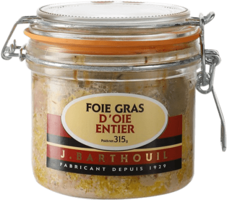 87,95 € Free Shipping | Foie y Patés J. Barthouil Foie Gras d'Oie Entier France