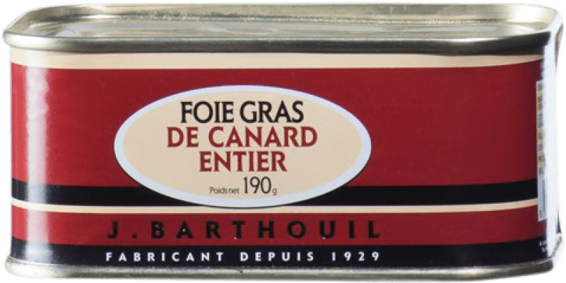 32,95 € | Foie et Patés J. Barthouil Foie Grass de Canard Entier France