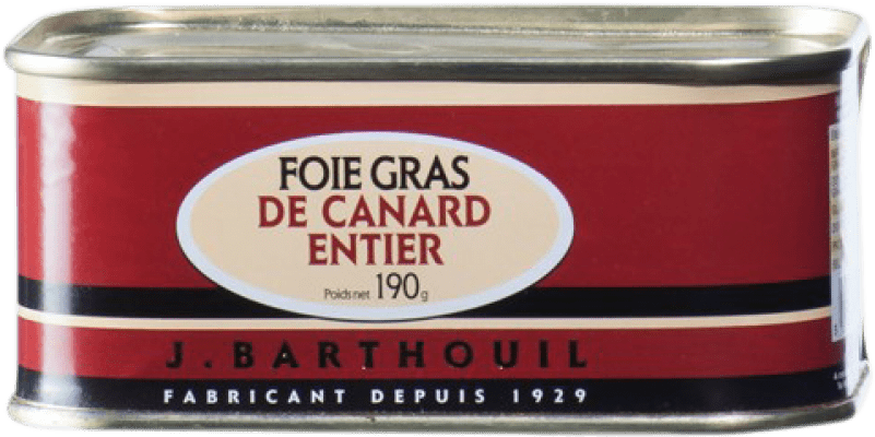 Бесплатная доставка | Фуа-гра и паштеты J. Barthouil Foie Grass de Canard Entier Франция