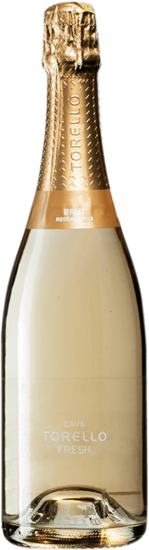 12,95 € | White Sparkling Wine Torelló Fresh Brut Reserve — Aged D.O. Cava Spain 75 cl