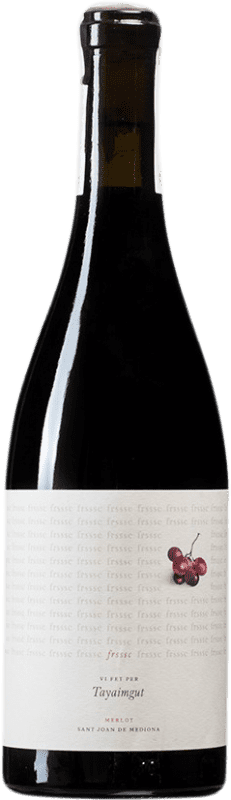 8,95 € | Red wine Tayaimgut Frssc D.O. Penedès Catalonia Spain Merlot 75 cl