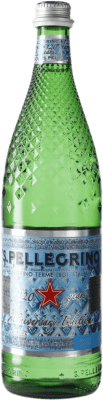 Wasser 15 Einheiten Box San Pellegrino Frizzante Gas Sparkling 75 cl