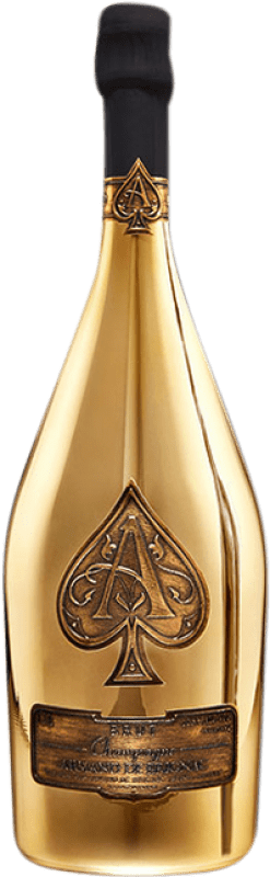 送料無料 | 白スパークリングワイン Armand de Brignac Gold Brut A.O.C. Champagne シャンパン フランス Pinot Black, Chardonnay, Pinot Meunier 75 cl