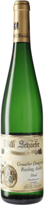 Free Shipping | White Wine Willi Schaefer Graacher Domprobst 11 Auslese — Selected Harvest Q.b.A. Mosel Germany Riesling 75 cl