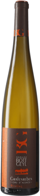 Spedizione Gratuita | Vino bianco Domaine Bott-Geyl Grafenreben A.O.C. Alsace Alsazia Francia Riesling Biologico 75 cl