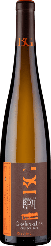 36,95 € | Vin Blanc Domaine Bott-Geyl Grafenreben A.O.C. Alsace Alsace France Riesling Eco — Biologique 75 cl
