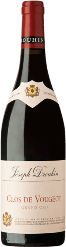 Free Shipping | Red wine Joseph Drouhin Grand Cru A.O.C. Clos de Vougeot Burgundy France Pinot Black 75 cl