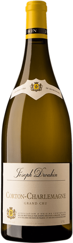 免费送货 | 白酒 Joseph Drouhin Grand Cru A.O.C. Corton-Charlemagne 勃艮第 法国 Chardonnay 瓶子 Magnum 1,5 L