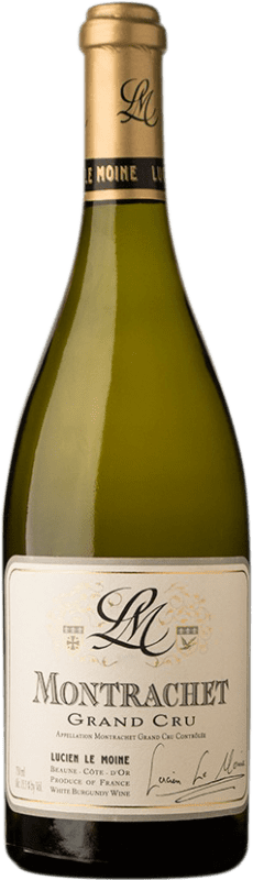 Бесплатная доставка | Белое вино Lucien Le Moine Grand Cru A.O.C. Montrachet Бургундия Франция Chardonnay 75 cl