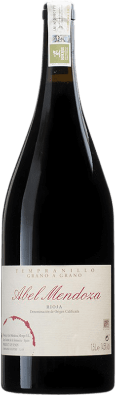 95,95 € | Rotwein Abel Mendoza Grano a Grano D.O.Ca. Rioja Spanien Tempranillo Magnum-Flasche 1,5 L