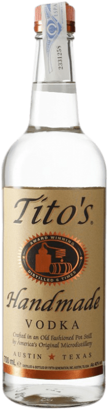 送料無料 | ウォッカ Tito's Handmade アメリカ 70 cl