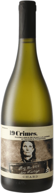 19,95 € Spedizione Gratuita | Vino bianco 19 Crimes Chard I.G. Southern Australia