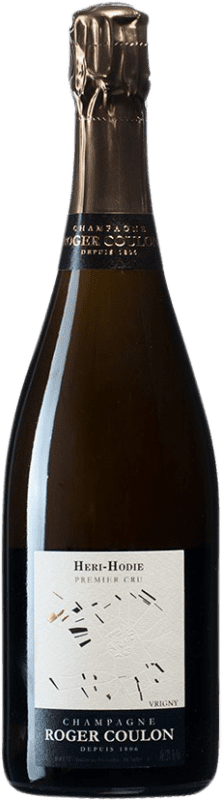 Бесплатная доставка | Белое игристое вино Roger Coulon Heri Hodie брют 1er Premier Cru A.O.C. Champagne шампанское Франция Pinot Black, Chardonnay, Pinot Meunier 75 cl