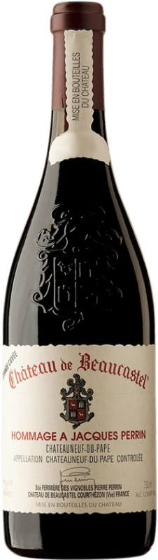 397,95 € | Red wine Château Beaucastel Hommage à Jacques Perrin 2000 A.O.C. Châteauneuf-du-Pape France Syrah, Mourvèdre Bottle 75 cl