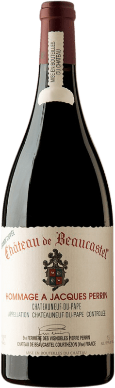 797,95 € | 红酒 Château Beaucastel Hommage à Jacques Perrin A.O.C. Châteauneuf-du-Pape 法国 Syrah, Mourvèdre 瓶子 Magnum 1,5 L