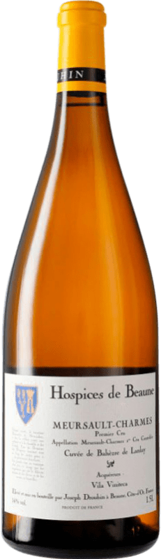 538,95 € Spedizione Gratuita | Vino bianco Joseph Drouhin Hospices de Beaune Premier Cru Charmes Bahèzre de Lanlay A.O.C. Meursault Bottiglia Magnum 1,5 L