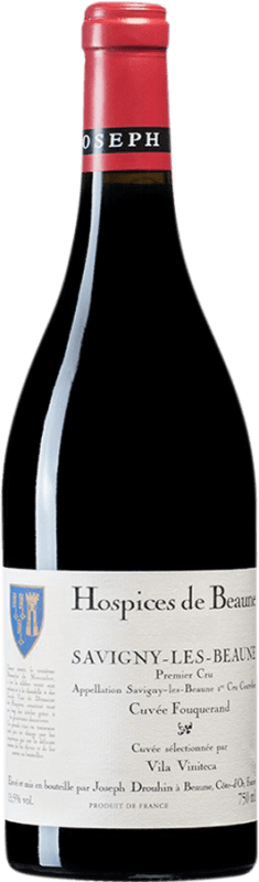 Kostenloser Versand | Rotwein Joseph Drouhin Hospices de Beaune Premier Cru Cuvée Fouquerand A.O.C. Savigny-lès-Beaune Burgund Frankreich Spätburgunder Jeroboam-Doppelmagnum Flasche 3 L