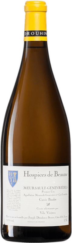 Envio grátis | Vinho Branco Joseph Drouhin Hospices de Beaune Baudot Genevrières 1er Premier Cru, Cuvée A.O.C. Meursault Borgonha França Chardonnay Garrafa Jéroboam-Duplo Magnum 3 L